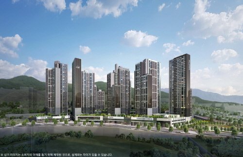 힐스테이트 사직아시아드_투시도