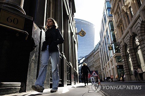 영국 런던의 금융가 (출처=연합뉴스)
