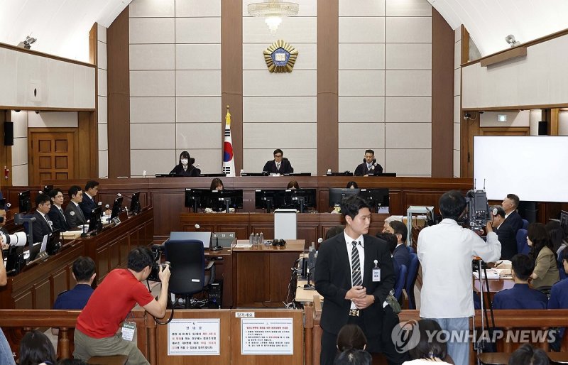 발언하는 백대현 부장판사 (출처=연합뉴스)