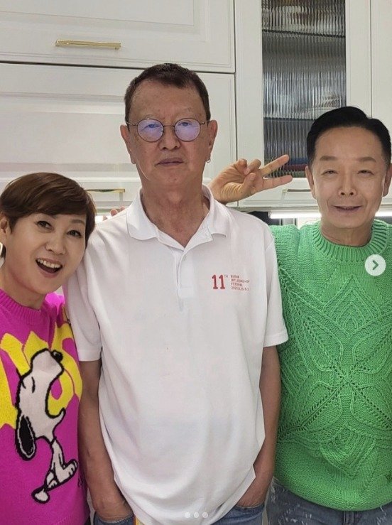 임미숙, 故 전유성 추모 벌써 그리워…영원한 나의 아저씨