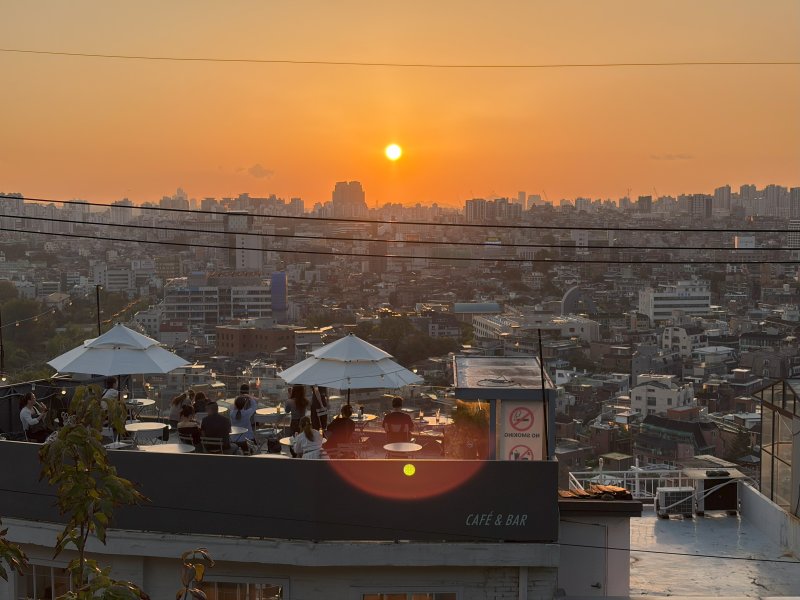 석양이 진다. 2025.9.26/뉴스1 ⓒ News1 이기범 기자