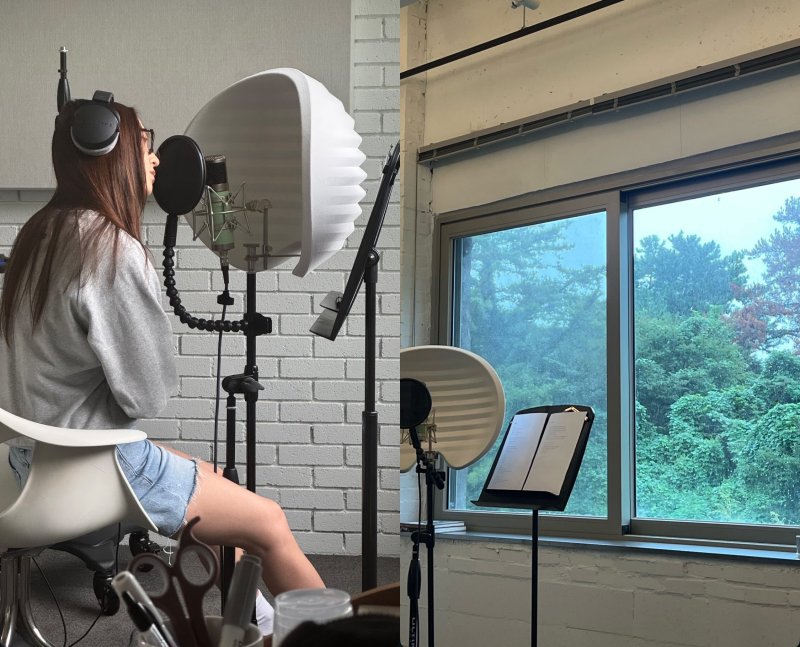 크리스탈, 가수 컴백 암시…녹음실 사진 깜짝 공개