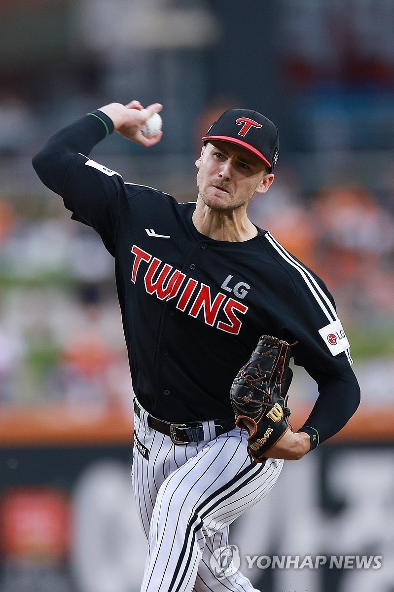 LG 선발투수 톨허스트 (출처=연합뉴스)