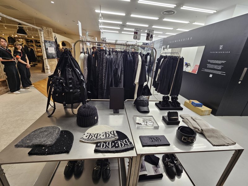 19일 일본 도쿄 소재 파르코 백화점에서 트리밍버드의 팝업스토어가 열렸다.ⓒ 뉴스1/김진희 기자.