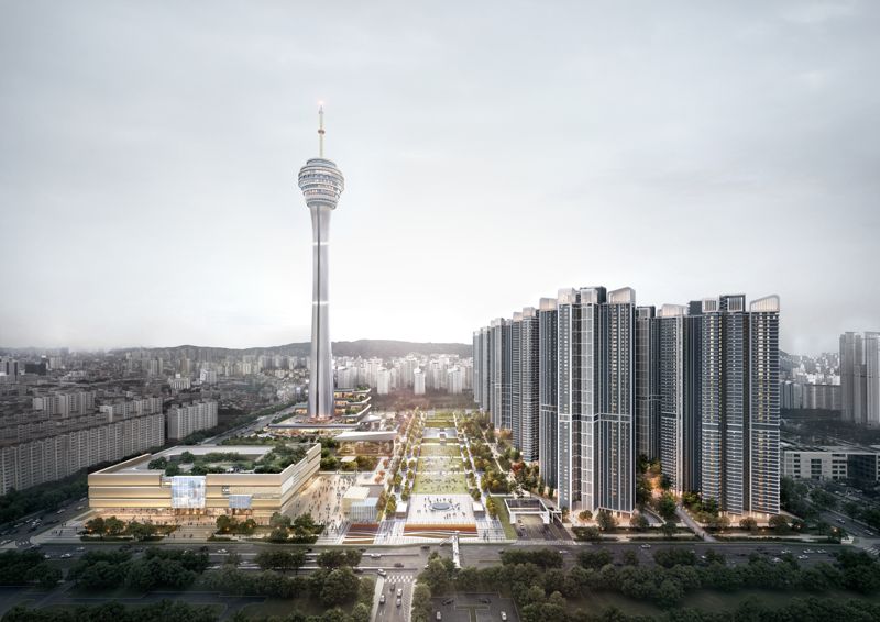 전주에 470m 타워 본격 조성…공공기여 3855억원 이상