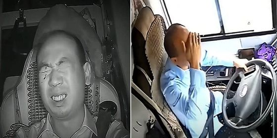 '유리 파편에 눈 다쳤는데…' 침착하게 승객 지킨 中 버스기사 '울컥'