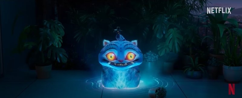 넷플릭스 오리지널 영화 '케이팝 데몬 헌터스'에 등장하는 '까치 호랑이' 리움미술관 넷플릭스 제공