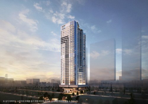 해운대 엘마르 스위첸 투시도