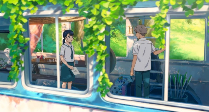 애니메이션 '연의 편지'. 롯데엔터테인먼트 제공