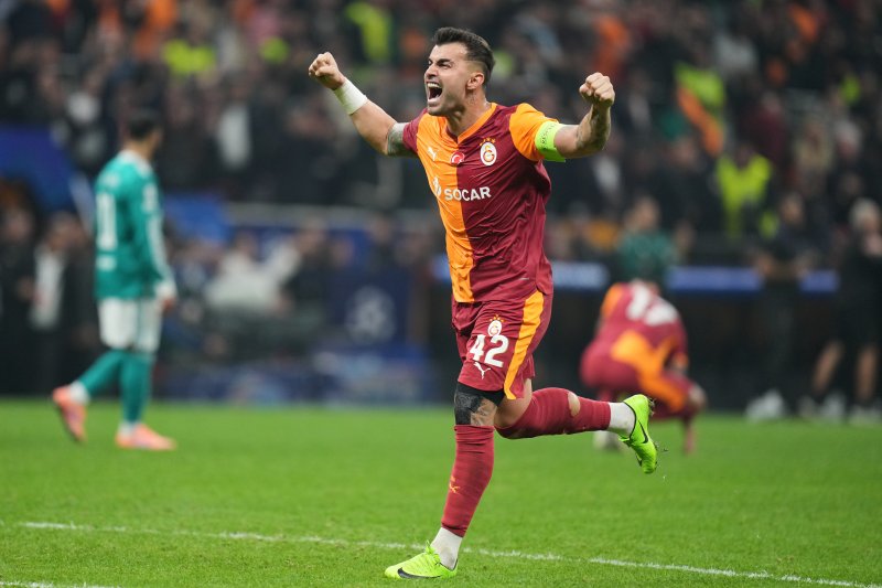 [이스탄불=AP/뉴시스] 튀르키예 갈라타사라이의 압둘케림 바르닥치. 2025.09.30.