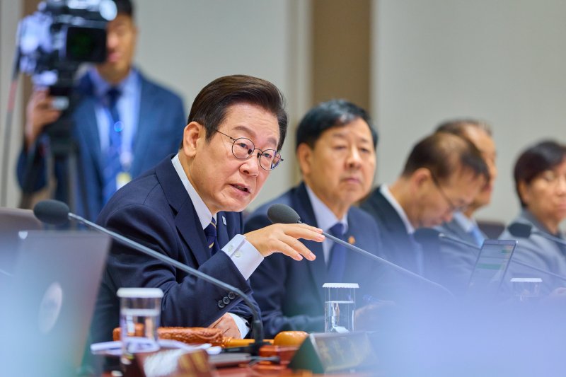 이재명 라이트닝 바카라 사이트이 지난 9월 30일 서울 용산 라이트닝 바카라 사이트실 청사에서 열린 제44회 국무회의에서 발언을 하고 있다. (라이트닝 바카라 사이트실 제공. 재판매 및 DB 금지) 2025.9.30/뉴스1 ⓒ News1 이재명 기자