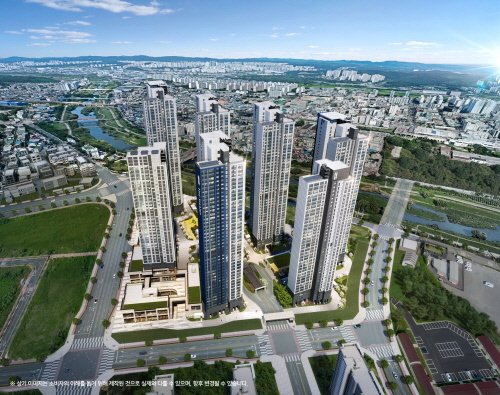 더샵 오산역아크시티_조감도