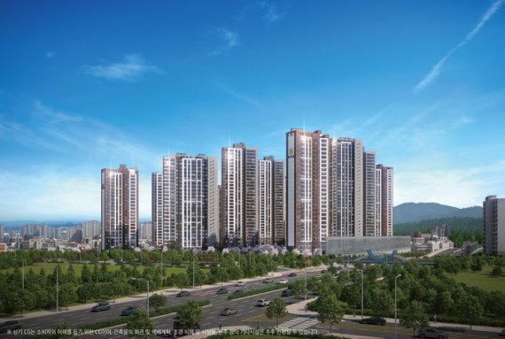 천안 휴먼빌 퍼스트시티 투시도(주경)