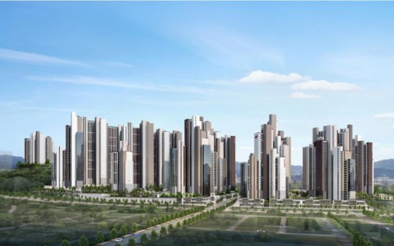 <힐스테이트 광명11(가칭) 투시도>