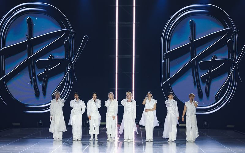 스트레이 키즈 대중문화교류위원회 출범식 공연 이미지