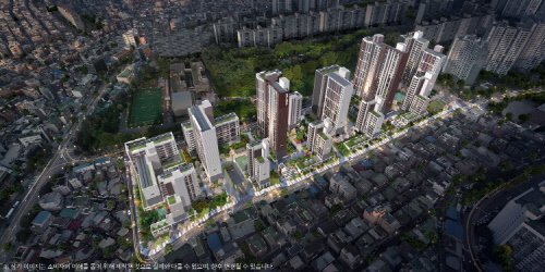 힐스테이트 이수역센트럴_메인 조감도