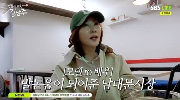 김남주 "남대문 모델 활동 행복했다…한 달에 25일 일해"