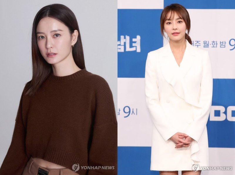 1983년생 배우 정유미(왼쪽)와 1984년생 배우 정유미 (출처=연합뉴스)