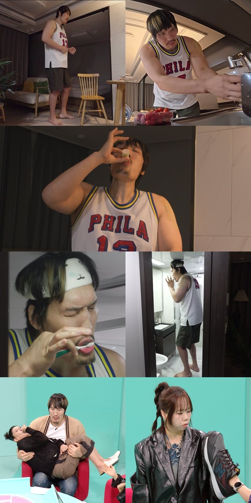 최홍만, 이영자 아기처럼 가뿐히 안아…제주살이 일상 공개