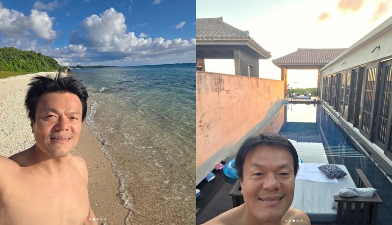 '장관급' 박진영, 붕어빵 두 딸 공개…귀요미 매력