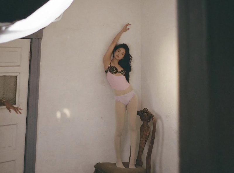 블랙핑크 제니, 속옷 입고 파격 노출…아찔한 섹시미