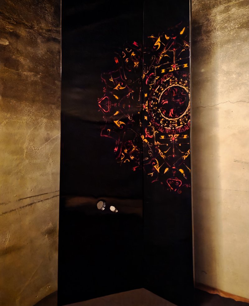 [서산=뉴시스] 울림(목태, 옻칠). 1999~2025. (사진=서해신규 바카라사이트 제공) 2025.10.04. photo@newsis.com *재판매 및 DB 금지