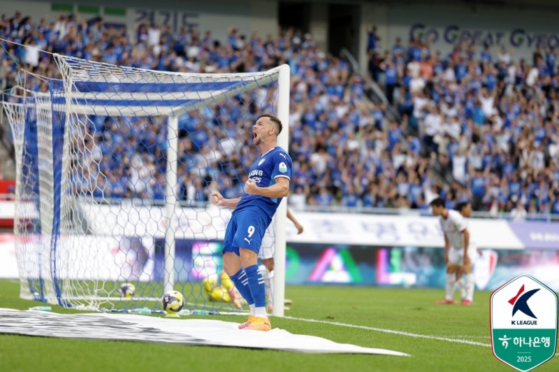 [서울=뉴시스] 프로축구 K리그2 바카라사이트 총판 삼성의 일류첸코. (사진=한국프로축구연맹 제공) *재판매 및 DB 금지
