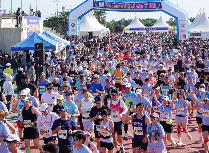 [제주=뉴시스] 제주 마라톤 메이저 바카라사이트 유니88벳 자료 사진. (사진=뉴시스DB)