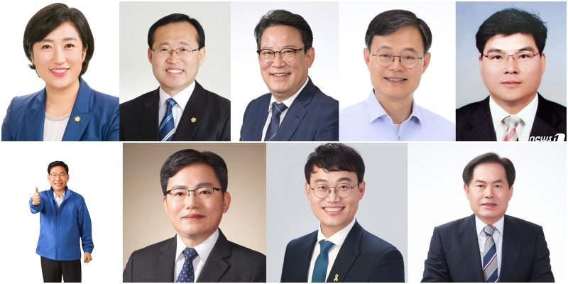 바카라사이트 유니벳 바카라사이트 유니벳 후보군. (왼쪽 위부터 시계방향으로) 신수정, 김동찬, 문상필, 조호권, 김대원, 송승종, 오주섭, 정달성, 강백룡 순.