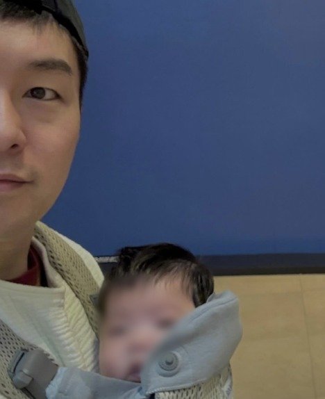 유모차 끄는 박세영♥아기 안은 곽정욱…딸과 함께 '첫 추석'[N샷]