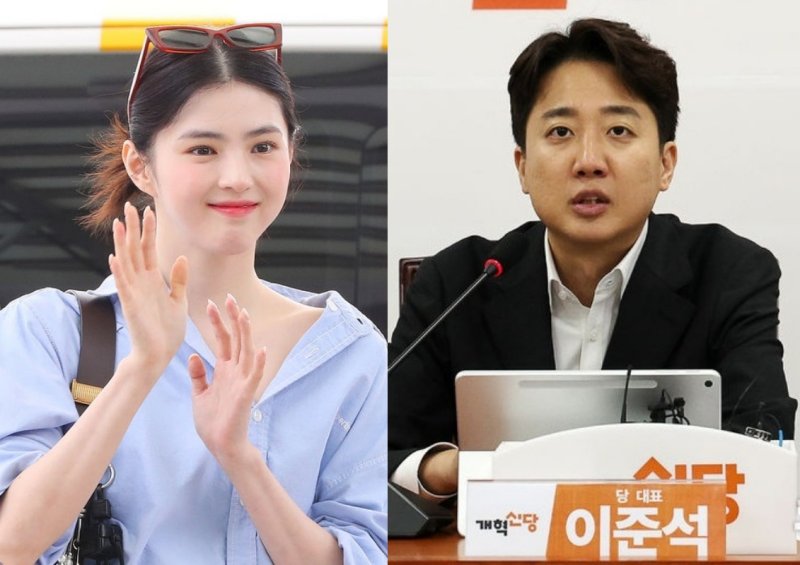 이준석 SNS에 '좋아요'→취소한 한소희, 해명이…