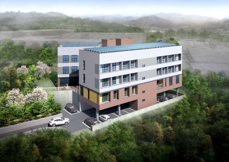 [괴산=뉴시스] 충북 괴산군립 카지노사이트 바카라사이트 조감도 (사진=괴산군 제공) photo.newsis.com *재판매 및 DB 금지