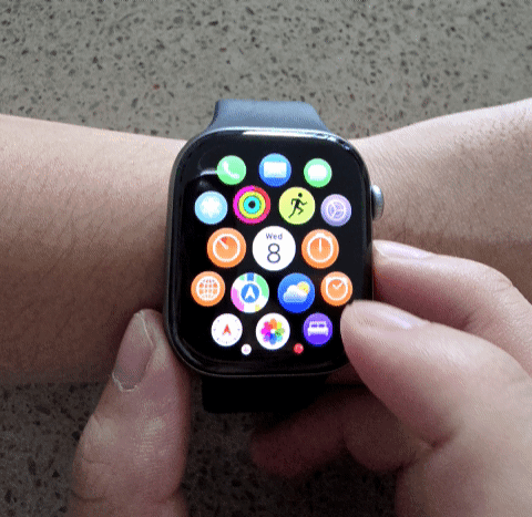 애플워치 11 운동 앱에서 워크아웃 버디를 실행하고 있다. 사진=박성현 기자