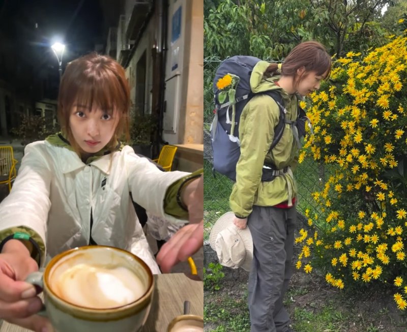 김보라, 이혼 후 순례길 떠난 근황…절친 악뮤 수현과 여정