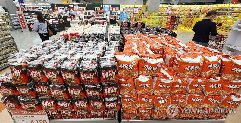 한국 지난해 1인당 라면 소비 세계 2위 (출처=연합뉴스)