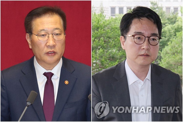 박성재 전 법무부 장관(왼쪽)과 심우정 전 검찰총장 (출처=연합뉴스)