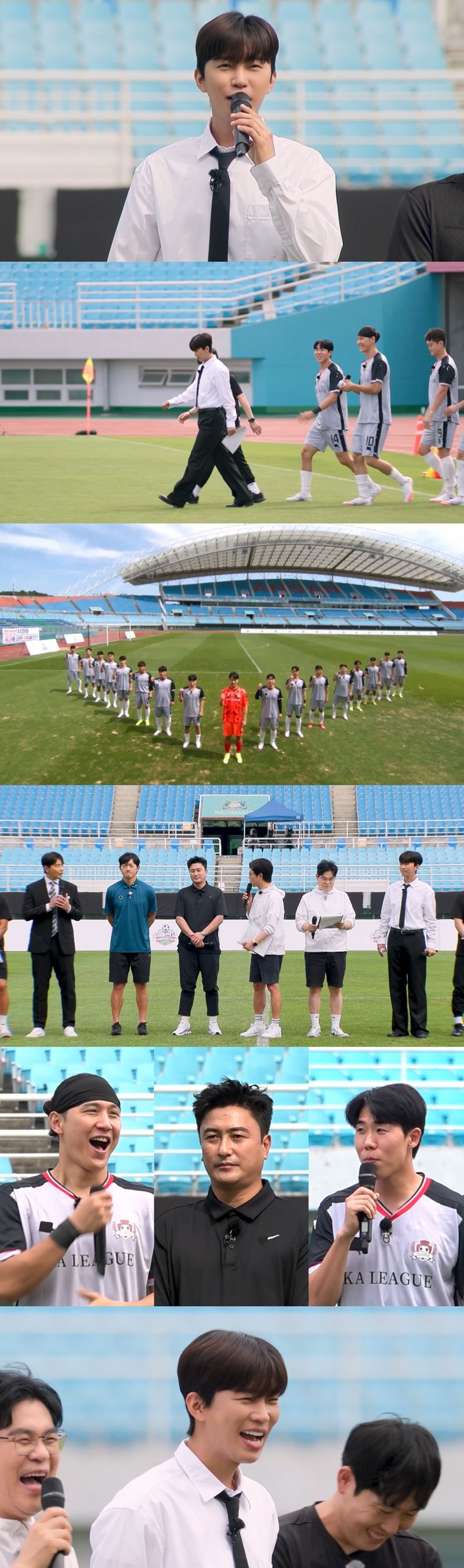 '뭉찬4'에서 감독으로 다시 온 가수 임영웅. JTBC 제공