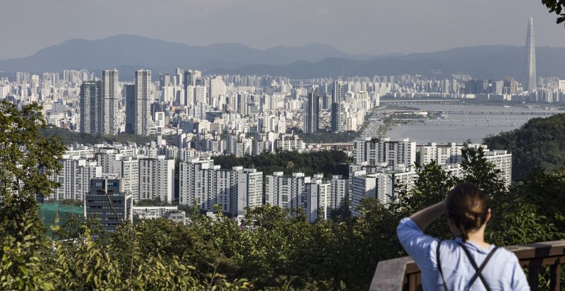 서울 아파트 전경. 뉴시스