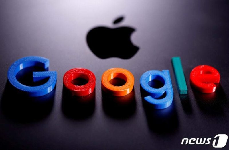 애플과 구글 로고.로이터뉴스1