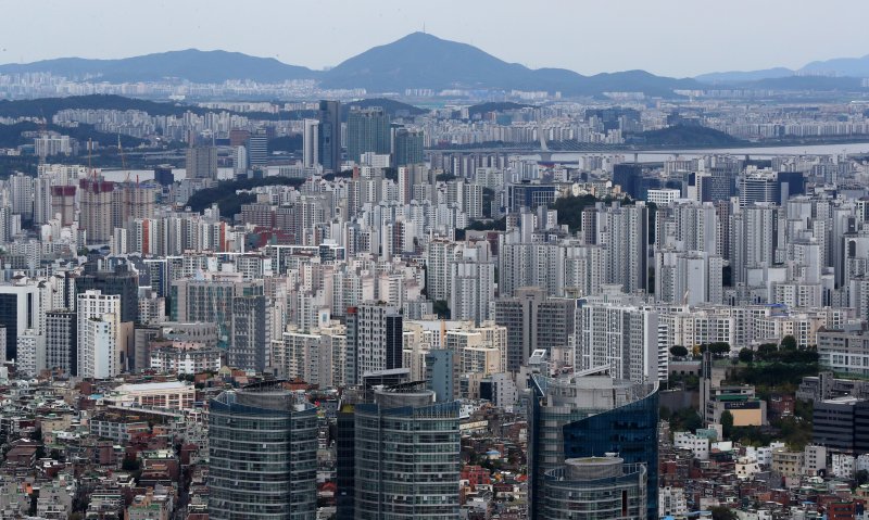 서울 아파트 전경. 뉴시스