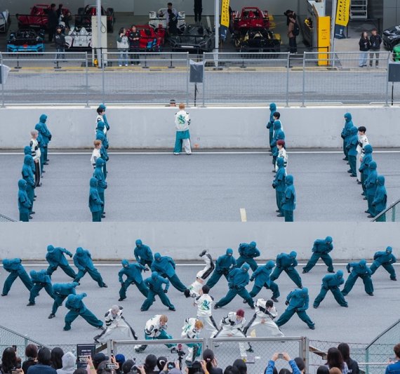 뉴비트, F1 페스티벌 축하 무대…'짜릿 퍼포먼스' 선물