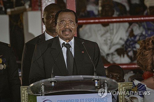 폴 비야 카메룬 대통령/사진=연합뉴스