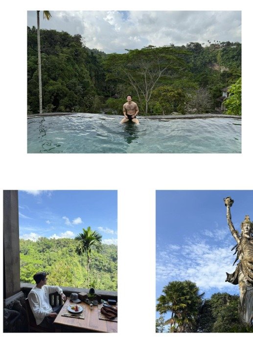 발리 여행 간 지창욱, 운동으로 만든 태평양 어깨·근육질 몸매 공개 [N샷]