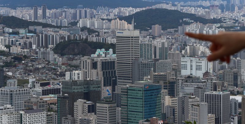 서울 아파트 전경. 뉴시스