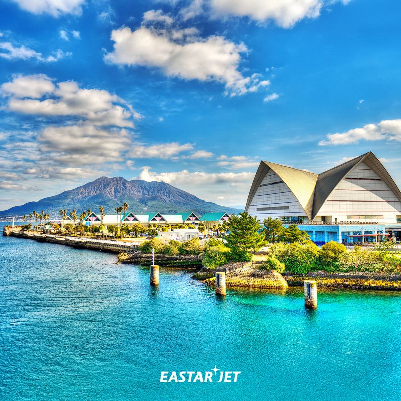 이스타항공이 오는 11월 21일부터 주7회 취항하는 일본 가고시마 홍보 이미지. 이스타항공 제공