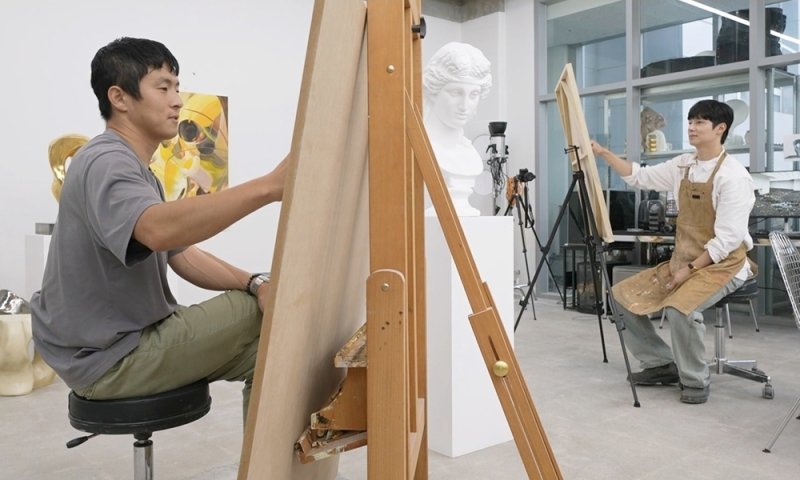 5시간도 못그려 기안84, 슬럼프 빠졌다…절친 김충재 만나 초심찾기