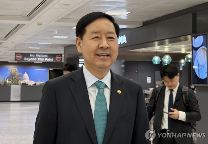 미국 워싱턴DC 도착한 구윤철 부총리 (출처=연합뉴스)