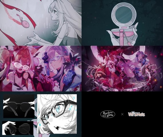 버추얼 아이돌 그룹 최초…WISHes, 아이웨어 모델 발탁