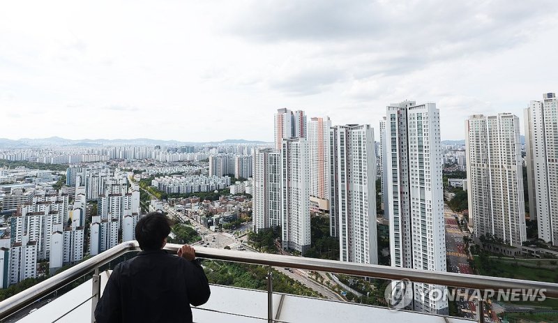 경기도 수원시 영통구 일대 아파트 단지 (출처=연합뉴스)
