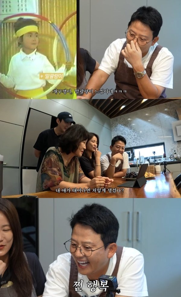 김준호, ♥김지민 재롱잔치 영상에 웃음 폭발…야무지게 생겨